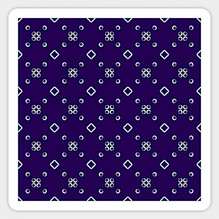 Abstract geometric ornament Sticker